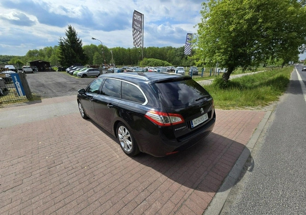 Peugeot 508 cena 28900 przebieg: 289000, rok produkcji 2011 z Nowogrodziec małe 407